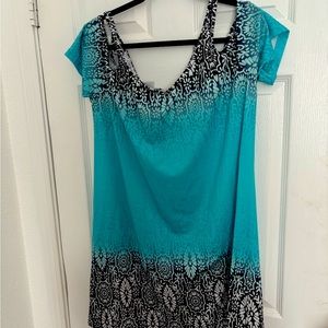 Beautiful cold shoulder dress